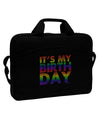 It's My Birthday - Candy Colored Dots 15&#x22; Dark Laptop / Tablet Case Bag by TooLoud-Laptop / Tablet Case Bag-TooLoud-Black-Davson Sales
