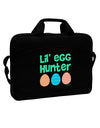 Lil' Egg Hunter - Easter - Green 15&#x22; Dark Laptop / Tablet Case Bag by TooLoud-Laptop / Tablet Case Bag-TooLoud-Black-Davson Sales