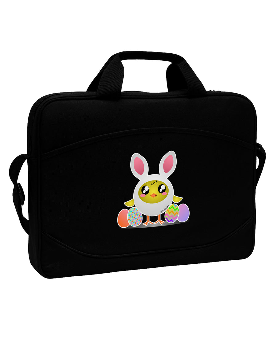 Chick In Bunny Costume 15&#x22; Dark Laptop / Tablet Case Bag-Laptop / Tablet Case Bag-TooLoud-Black-Davson Sales