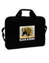 Black Bear Watercolor 15&#x22; Dark Laptop / Tablet Case Bag-Laptop / Tablet Case Bag-TooLoud-Black-15 Inches-Davson Sales