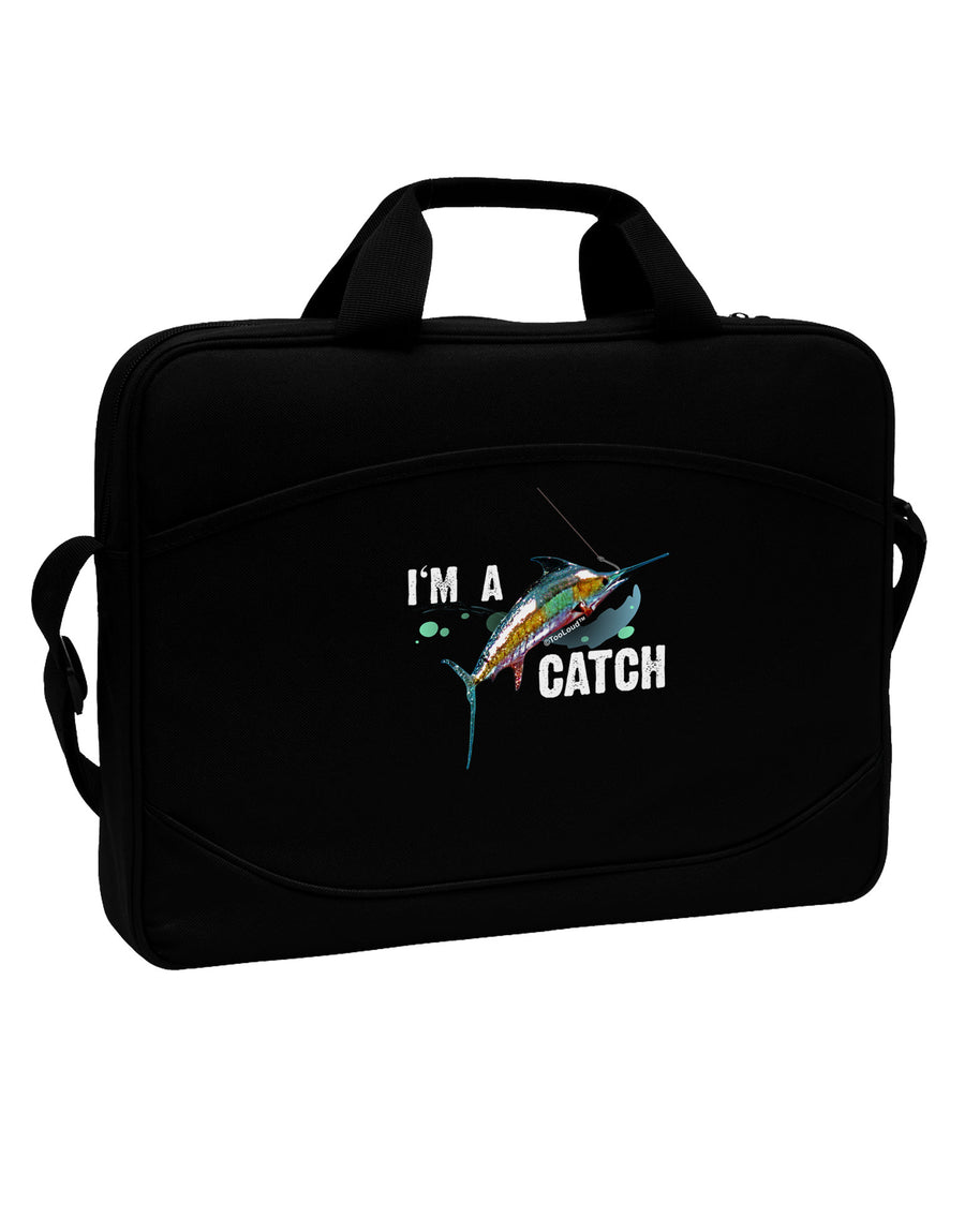 I'm A Catch Swordfish 15&#x22; Dark Laptop / Tablet Case Bag-Laptop / Tablet Case Bag-TooLoud-Black-Davson Sales