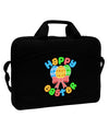 Happy Easter Easter Eggs 15&#x22; Dark Laptop / Tablet Case Bag by TooLoud-Laptop / Tablet Case Bag-TooLoud-Black-Davson Sales