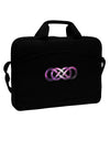 Double Infinity Galaxy 15&#x22; Dark Laptop / Tablet Case Bag-Laptop / Tablet Case Bag-TooLoud-Black-15 Inches-Davson Sales