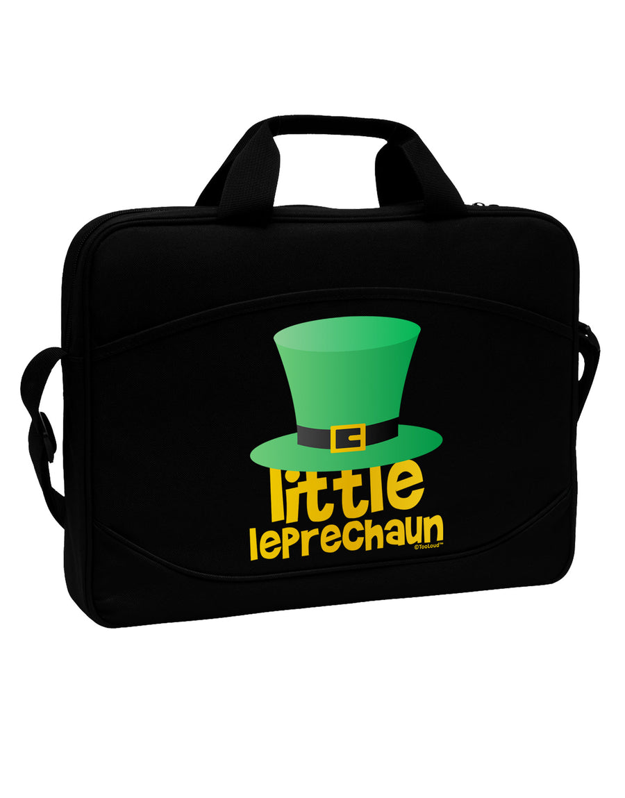 Little Leprechaun - St. Patrick's Day 15&#x22; Dark Laptop / Tablet Case Bag by TooLoud-Laptop / Tablet Case Bag-TooLoud-Black-Davson Sales