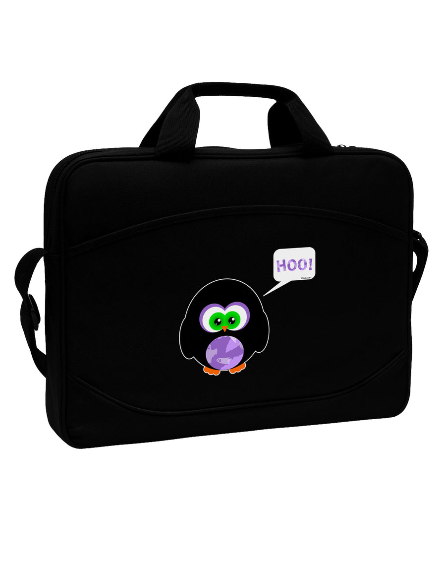 Cute Owl Halloween Hoo 15&#x22; Dark Laptop / Tablet Case Bag-Laptop / Tablet Case Bag-TooLoud-Black-Davson Sales