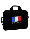 French Flag - France Text 15&#x22; Dark Laptop / Tablet Case Bag by TooLoud-Laptop / Tablet Case Bag-TooLoud-Black-Davson Sales