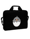 Cute Hatching Chick - Gray 15&#x22; Dark Laptop / Tablet Case Bag by TooLoud-Laptop / Tablet Case Bag-TooLoud-Black-Davson Sales