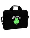 O'Dang - St Patrick's Day 15&#x22; Dark Laptop / Tablet Case Bag-Laptop / Tablet Case Bag-TooLoud-Black-White-15 Inches-Davson Sales