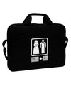 Ctrl Z - Marriage 15&#x22; Dark Laptop / Tablet Case Bag-Laptop / Tablet Case Bag-TooLoud-Black-White-15 Inches-Davson Sales