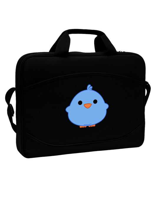 Cute Little Chick - Blue 15&#x22; Dark Laptop / Tablet Case Bag by TooLoud-Laptop / Tablet Case Bag-TooLoud-Black-Davson Sales