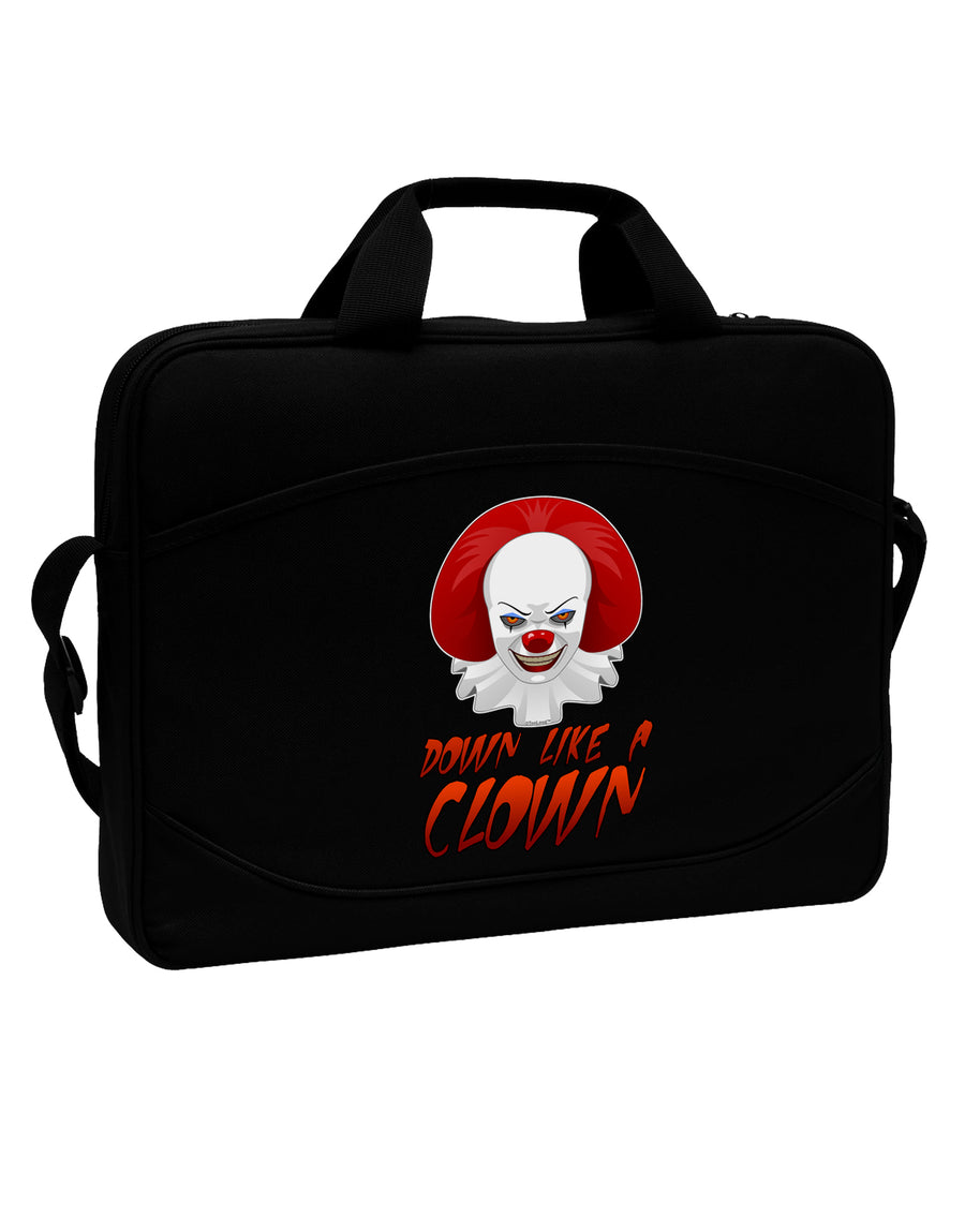 Down Like a Clown 15&#x22; Dark Laptop / Tablet Case Bag by TooLoud-Laptop / Tablet Case Bag-TooLoud-Black-Davson Sales