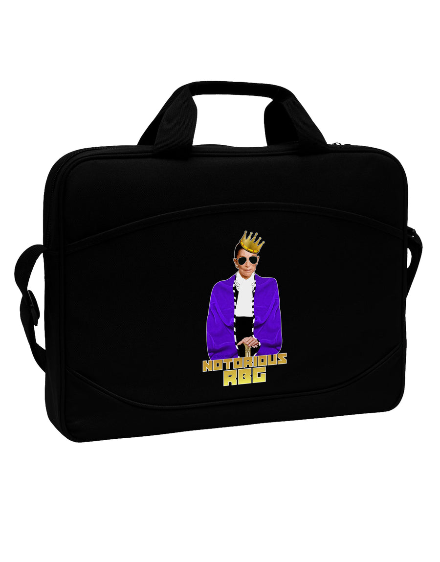 Notorious RBG 15&#x22; Dark Laptop / Tablet Case Bag by TooLoud-TooLoud-Black-15 Inches-Davson Sales