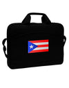 Puerto Rico Flag 15&#x22; Dark Laptop / Tablet Case Bag-Laptop / Tablet Case Bag-TooLoud-Black-White-15 Inches-Davson Sales