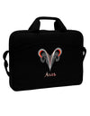 Aries Symbol 15&#x22; Dark Laptop / Tablet Case Bag-Laptop / Tablet Case Bag-TooLoud-Black-Davson Sales