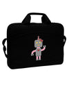 Cute Robot Female 15&#x22; Dark Laptop / Tablet Case Bag by TooLoud-Laptop / Tablet Case Bag-TooLoud-Black-White-15 Inches-Davson Sales