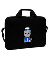Patriotic Cat 15&#x22; Dark Laptop / Tablet Case Bag by TooLoud-Laptop / Tablet Case Bag-TooLoud-Black-Davson Sales