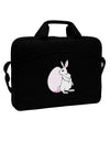 Easter Bunny and Egg Design 15&#x22; Dark Laptop / Tablet Case Bag by TooLoud-Laptop / Tablet Case Bag-TooLoud-Black-Davson Sales