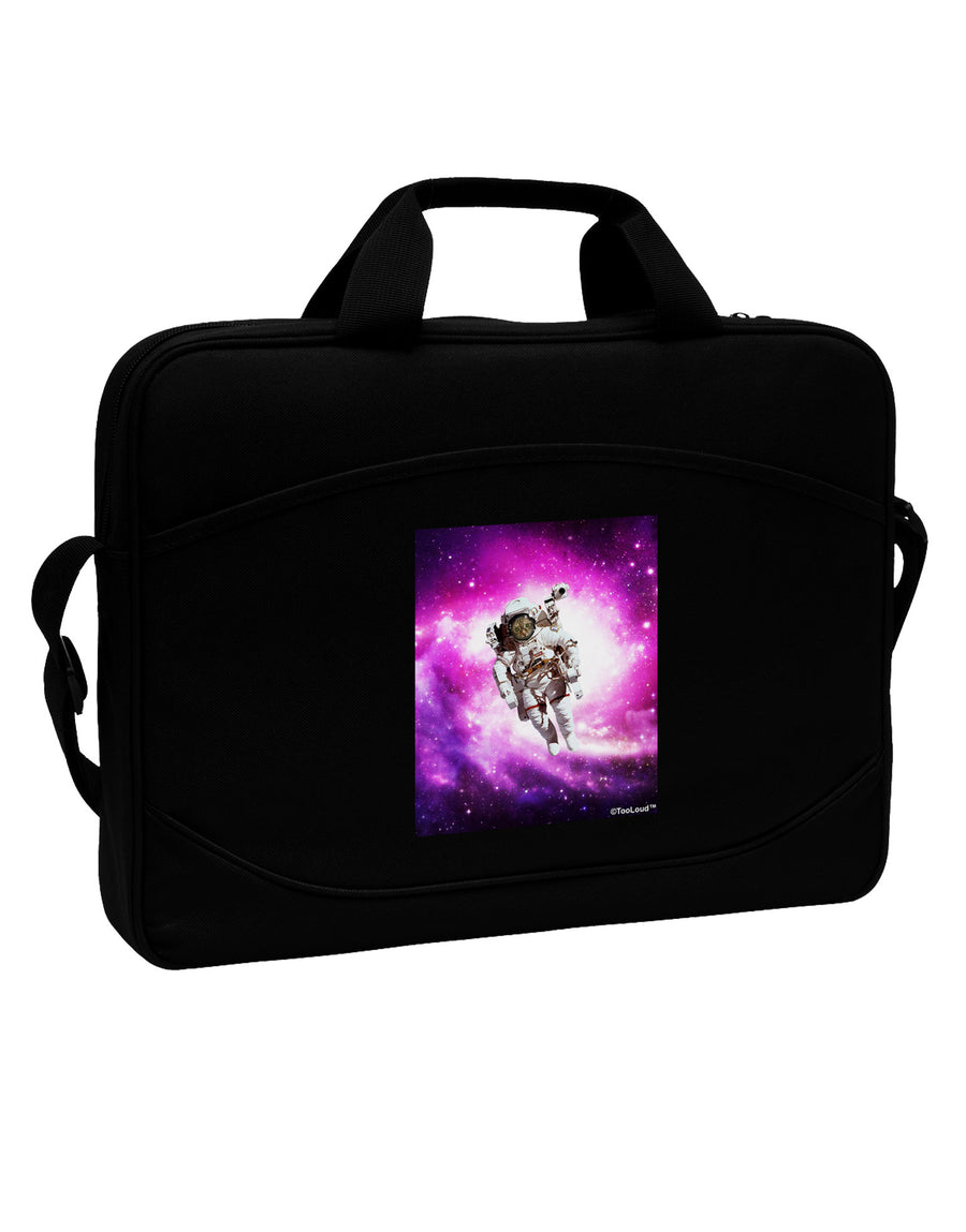 Astronaut Cat 15&#x22; Dark Laptop / Tablet Case Bag-Laptop / Tablet Case Bag-TooLoud-Black-White-15 Inches-Davson Sales