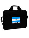 Argentina Flag 15&#x22; Dark Laptop / Tablet Case Bag-Laptop / Tablet Case Bag-TooLoud-Black-White-15 Inches-Davson Sales