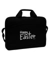 Happy Easter with Cross 15&#x22; Dark Laptop / Tablet Case Bag by TooLoud-Laptop / Tablet Case Bag-TooLoud-Black-Davson Sales