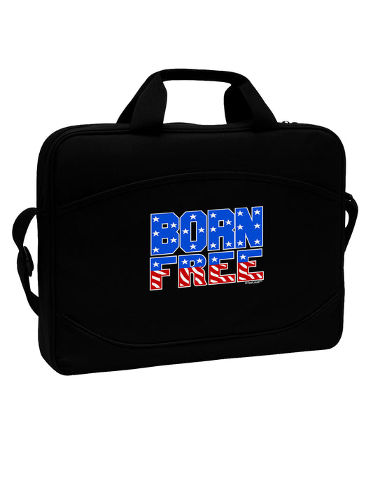 Born Free Color 15&#x22; Dark Laptop / Tablet Case Bag by TooLoud-Laptop / Tablet Case Bag-TooLoud-Black-Davson Sales