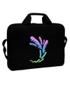 Tropical Feathers 15&#x22; Dark Laptop / Tablet Case Bag-Laptop / Tablet Case Bag-TooLoud-Black-15 Inches-Davson Sales