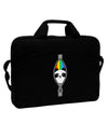 Rainbow Panda Peeking Out of Zipper 15&#x22; Dark Laptop / Tablet Case Bag by TooLoud-Laptop / Tablet Case Bag-TooLoud-Black-Davson Sales