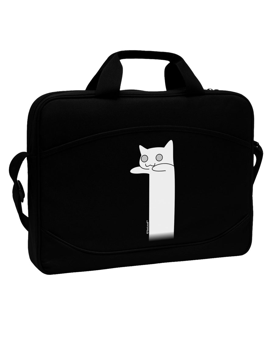 Longcat - Internet Humor 15&#x22; Dark Laptop / Tablet Case Bag by TooLoud-Laptop / Tablet Case Bag-TooLoud-Black-Davson Sales