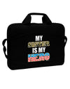 My Sister is My Hero - Armed Forces 15&#x22; Dark Laptop / Tablet Case Bag by TooLoud-Laptop / Tablet Case Bag-TooLoud-Black-Davson Sales