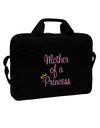 Mother of a Princess - Matching Mom and Daughter Design 15&#x22; Dark Laptop / Tablet Case Bag by TooLoud-Laptop / Tablet Case Bag-TooLoud-Black-Davson Sales