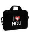 I Heart Houston 15&#x22; Dark Laptop / Tablet Case Bag-Laptop / Tablet Case Bag-TooLoud-Black-15 Inches-Davson Sales