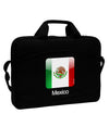 Mexican Flag App Icon - Text 15&#x22; Dark Laptop / Tablet Case Bag by TooLoud-Laptop / Tablet Case Bag-TooLoud-Black-Davson Sales