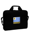 Uruguay Flag Dark 15&#x22; Dark Laptop / Tablet Case Bag-Laptop / Tablet Case Bag-TooLoud-Black-White-15 Inches-Davson Sales