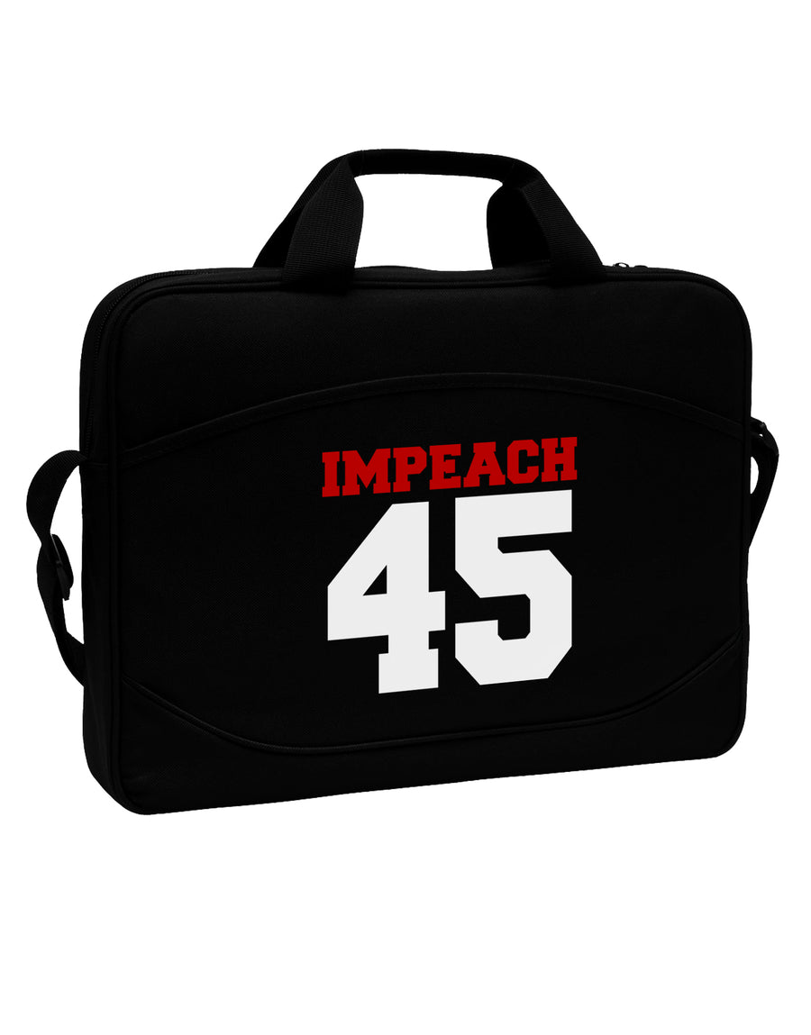 Impeach 45 15&#x22; Dark Laptop / Tablet Case Bag by TooLoud