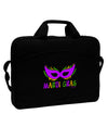 Mardi Gras - Purple Gold Green Mask 15&#x22; Dark Laptop / Tablet Case Bag by TooLoud-Laptop / Tablet Case Bag-TooLoud-Black-Davson Sales