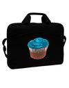 Giant Bright Turquoise Cupcake 15&#x22; Dark Laptop / Tablet Case Bag by TooLoud-Laptop / Tablet Case Bag-TooLoud-Black-Davson Sales