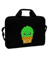 Cute Cactus Design 15&#x22; Dark Laptop / Tablet Case Bag by TooLoud-Laptop / Tablet Case Bag-TooLoud-Black-Davson Sales