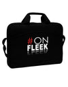 Hashtag On Fleek 15&#x22; Dark Laptop / Tablet Case Bag-Laptop / Tablet Case Bag-TooLoud-Black-White-15 Inches-Davson Sales