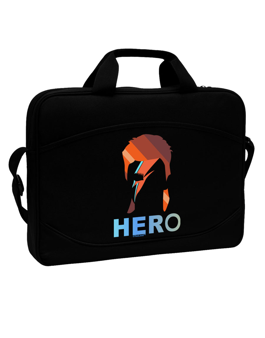 Hero of the Weirdos 15&#x22; Dark Laptop / Tablet Case Bag by TooLoud-Laptop / Tablet Case Bag-TooLoud-Black-White-15 Inches-Davson Sales