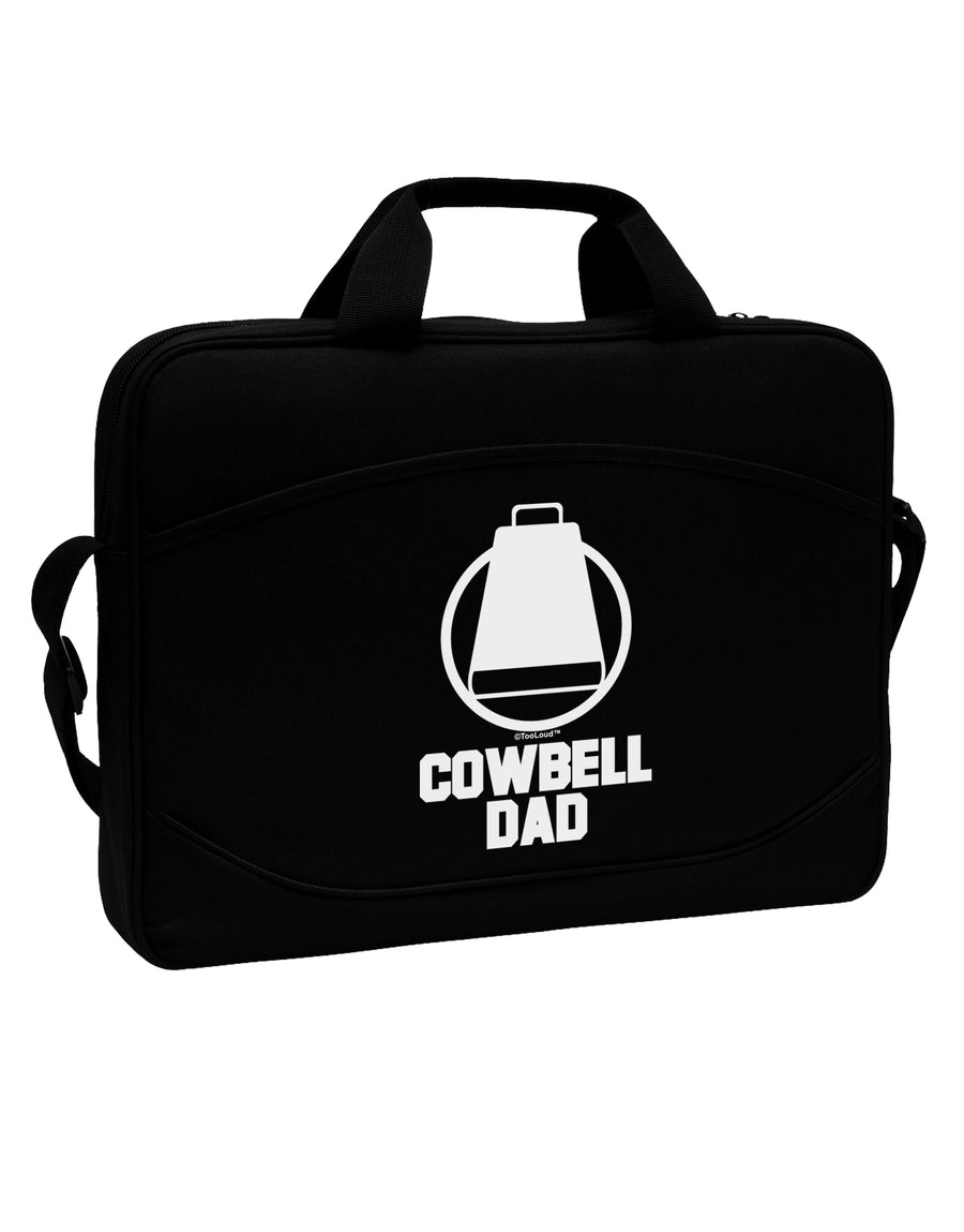 Cowbell Dad 15&#x22; Dark Laptop / Tablet Case Bag by TooLoud-Laptop / Tablet Case Bag-TooLoud-Black-Davson Sales