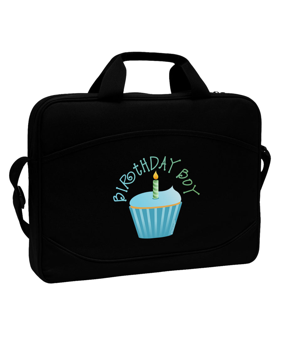 Birthday Boy - Candle Cupcake 15&#x22; Dark Laptop / Tablet Case Bag by TooLoud-Laptop / Tablet Case Bag-TooLoud-Black-Davson Sales