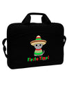 Fiesta Time - Cute Sombrero Cat 15&#x22; Dark Laptop / Tablet Case Bag by TooLoud-Laptop / Tablet Case Bag-TooLoud-Black-Davson Sales