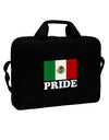 Mexican Pride - Mexican Flag 15&#x22; Dark Laptop / Tablet Case Bag by TooLoud-Laptop / Tablet Case Bag-TooLoud-Black-Davson Sales