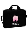I Like Pig Butts - Funny Design 15&#x22; Dark Laptop / Tablet Case Bag by TooLoud-Laptop / Tablet Case Bag-TooLoud-Black-Davson Sales