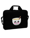 Cute Egg Nog Design - 15&#x22; Dark Laptop / Tablet Case Bag by TooLoud-Laptop / Tablet Case Bag-TooLoud-Black-Davson Sales