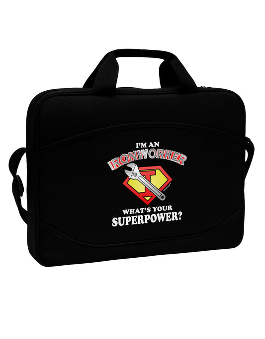 Ironworker - Superpower 15&#x22; Dark Laptop / Tablet Case Bag-Laptop / Tablet Case Bag-TooLoud-Black-Davson Sales