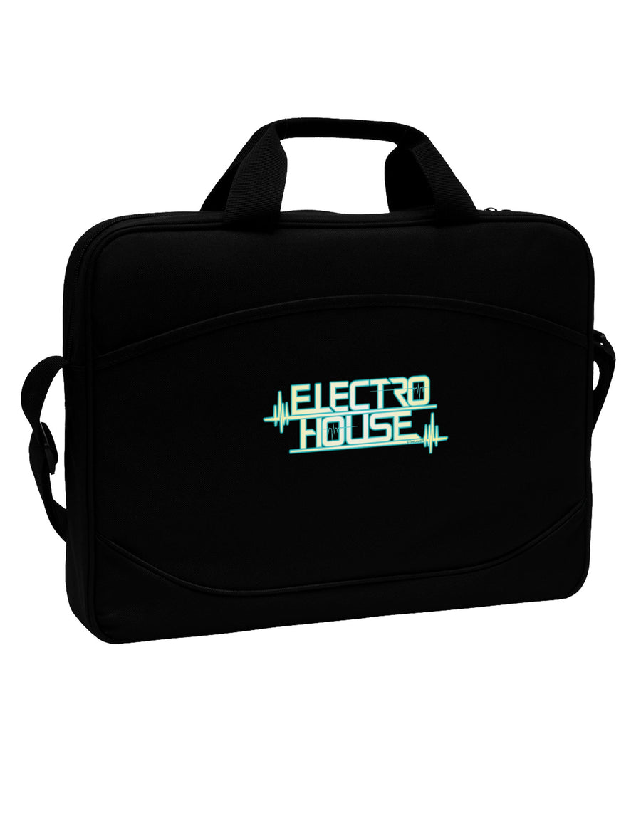 Electro House Bolt 15&#x22; Dark Laptop / Tablet Case Bag-Laptop / Tablet Case Bag-TooLoud-Black-Davson Sales