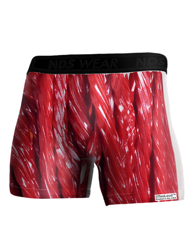 Red Rope Candy All Over Boxer Brief Single Side All Over Print-TooLoud-White-Small-Davson Sales