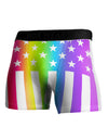 American Pride - Rainbow Stars and Stripes Boxer Brief Single Side All Over Print-TooLoud-White-Small-Davson Sales