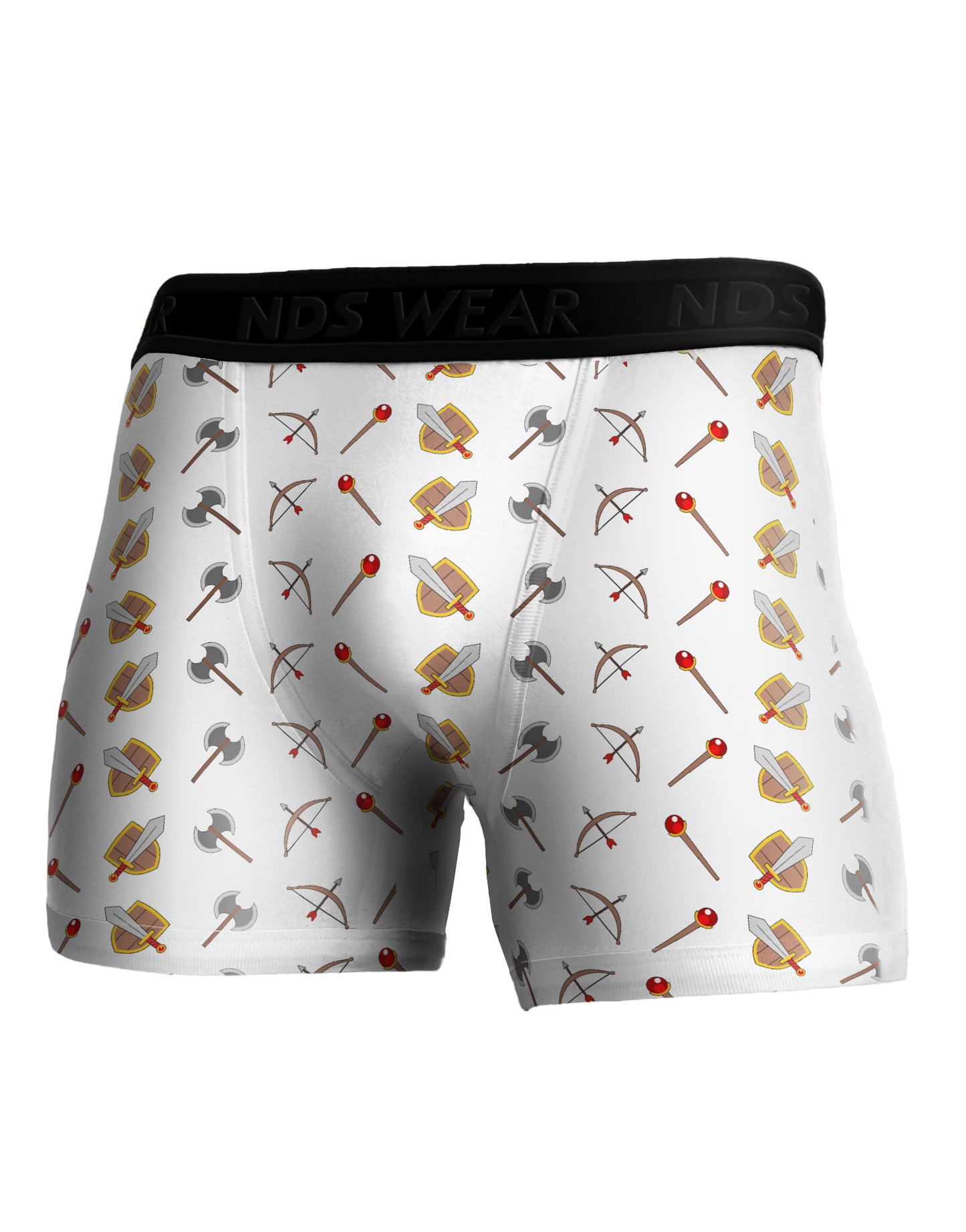 Fantasy Weapons Boxer Brief Single Side by TooLoud-TooLoud-White-Small-Davson Sales